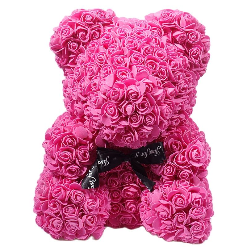 Teddy Rose Bear Artificial Flowers Rose Bear