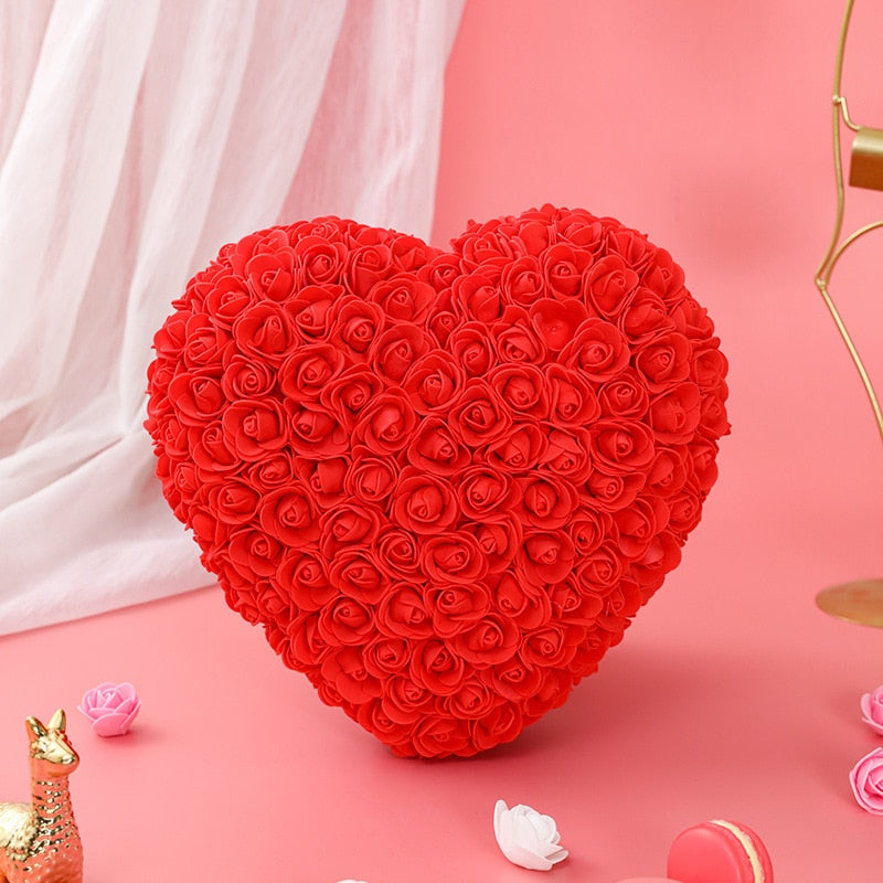 Teddy Bear of Roses Valentine Day Present