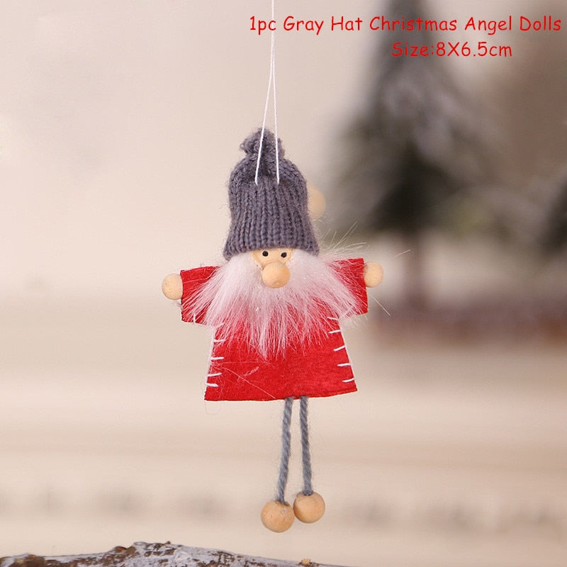 New Year Gifts Cute Angel Ski Dolls