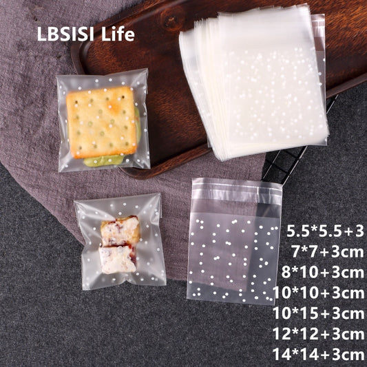 Life Frosted Dot Candy Cookie Bag Christmas