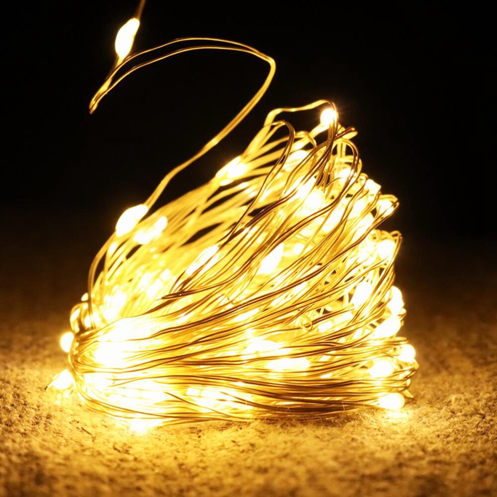 Led Strings Garland Fairy Lights Copper Wire