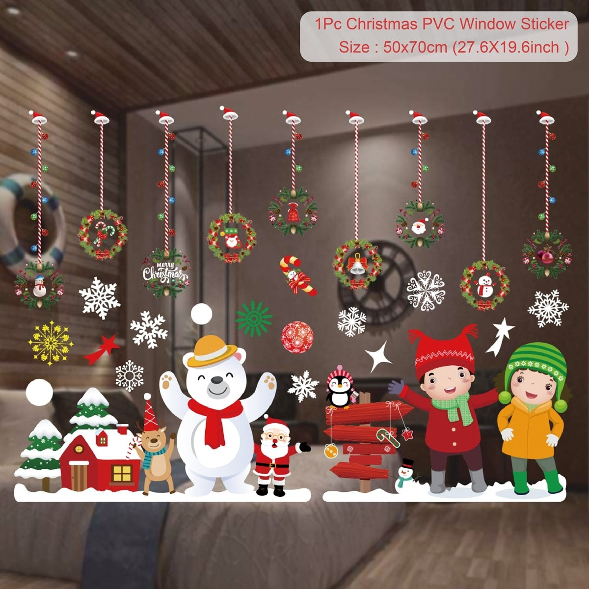 Christmas Wall Window Stickers