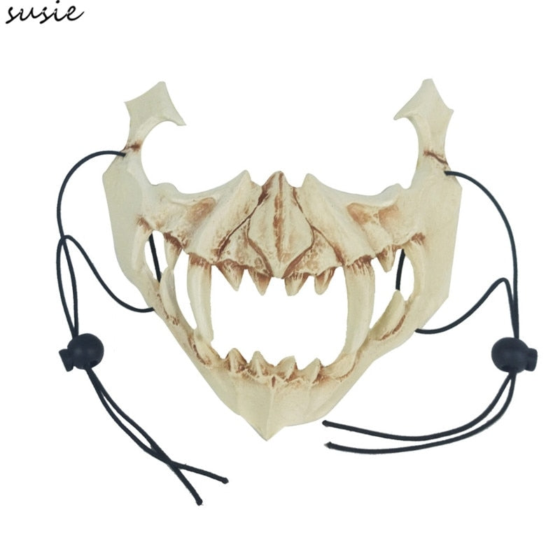3D Bone Skull Halloween Scary Mask Cosplay