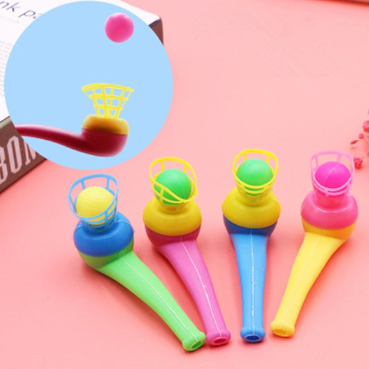 Pipe Ball Party Gifts Colorful Magic Blowing Pipe