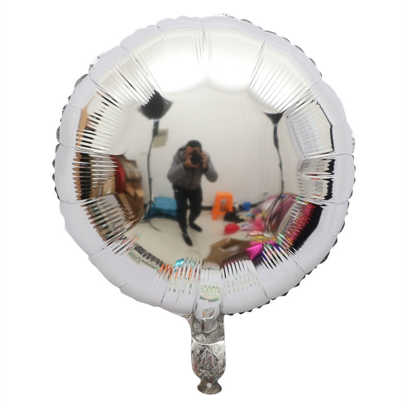 S0ar Heart Round Shape Foil Balloon Helium Balloon