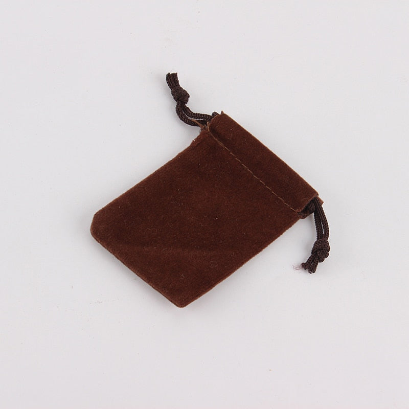 Jewelery Velvet Drawstring Pouch Soft Fabric Package