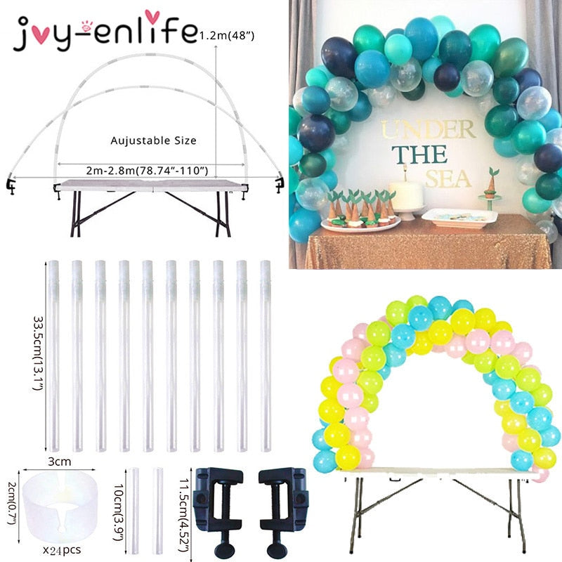 Adjustable Table Balloon Arch Kits DIY Decoration