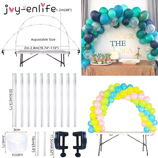 Adjustable Table Balloon Arch Kits DIY Birthday