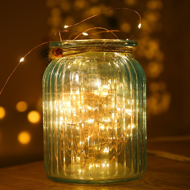 LED Fairy Garland Light String Christmas Decoration