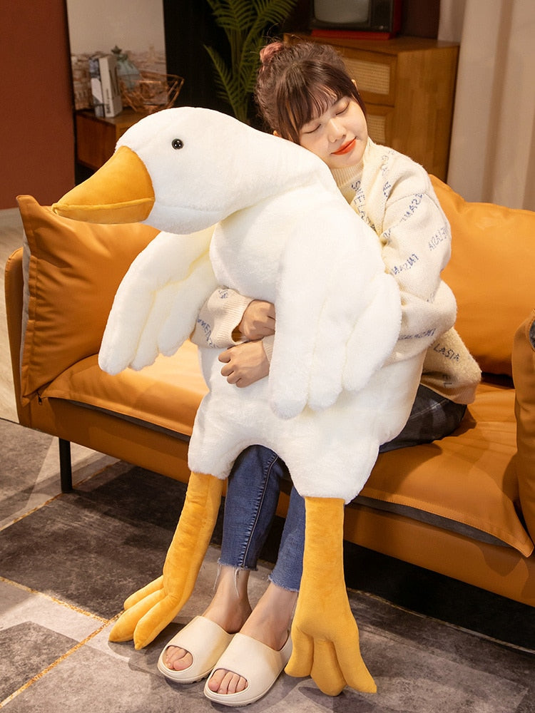 Goose Plush Toys Big Duck Doll Christmas Gifts for Kids