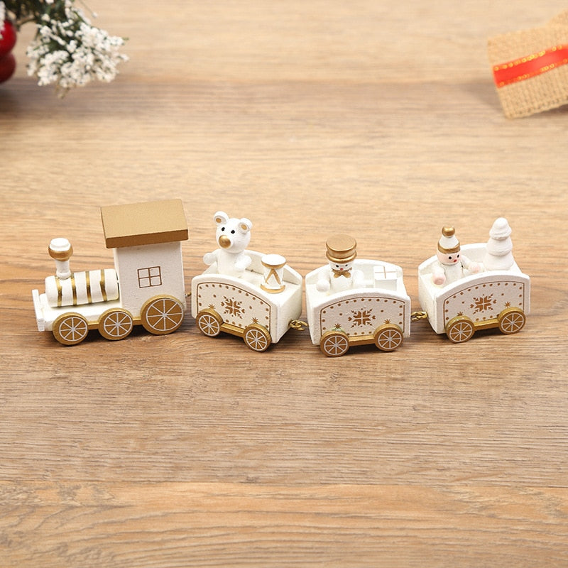 Train Merry Christmas Decor for Home