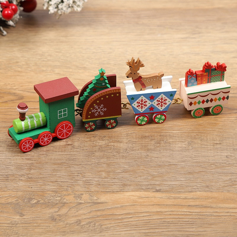 Train Merry Christmas Decor for Home