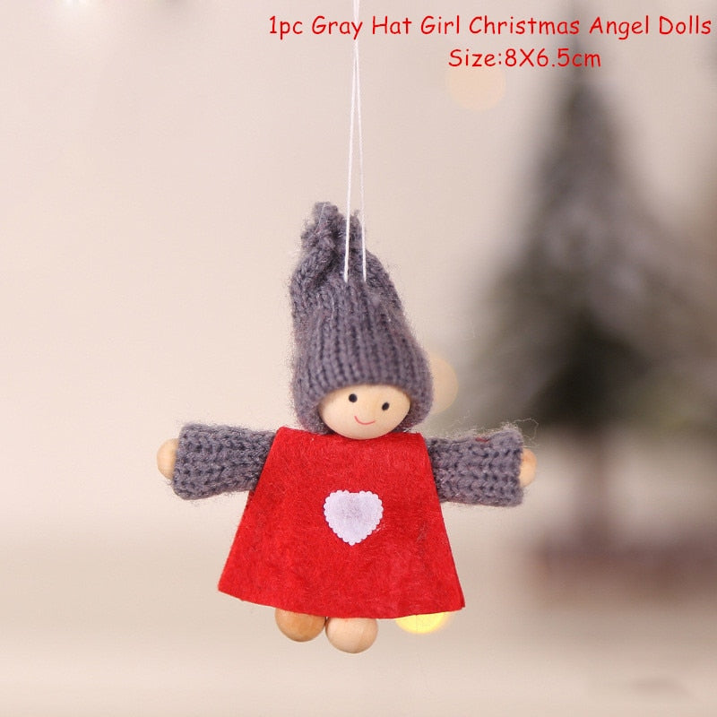 New Year Gifts Cute Angel Ski Dolls