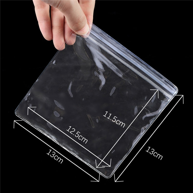 PVC Self Sealing Plastic Jewelry Zip Lock Bags