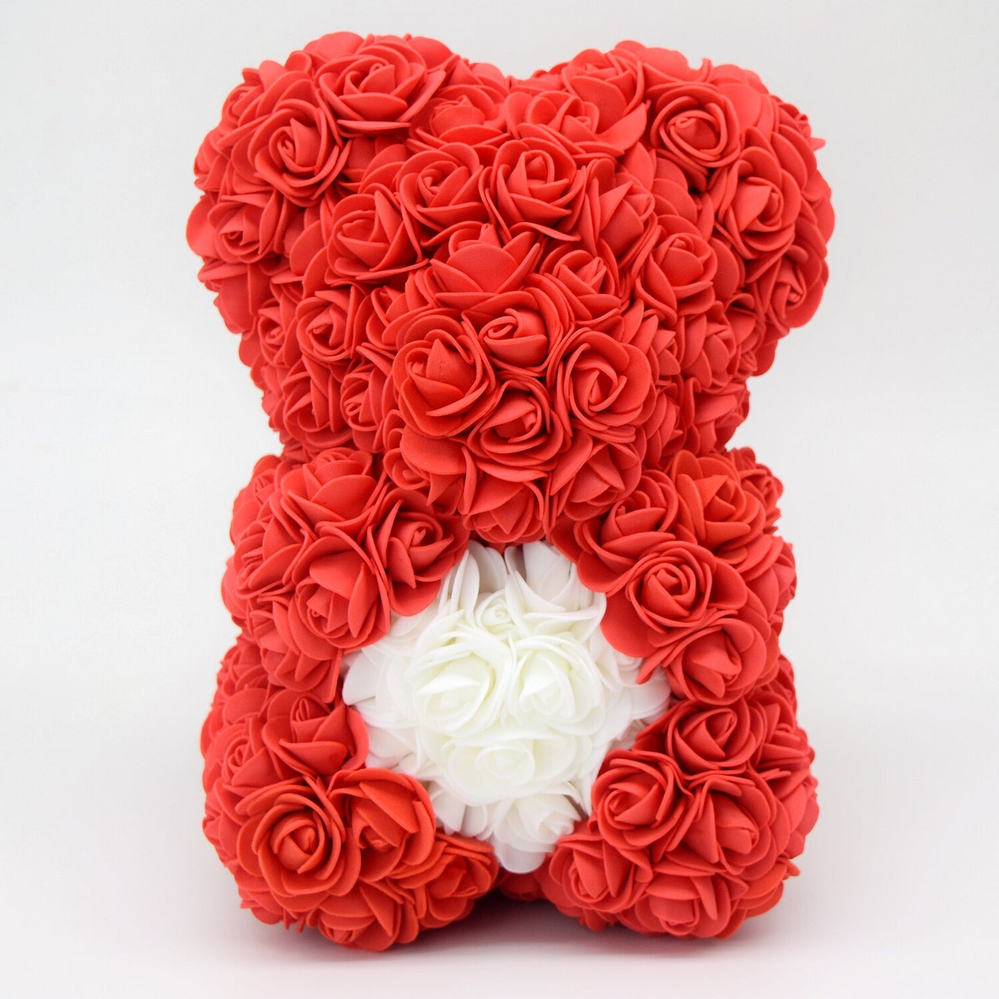 Rose Bear Artificial PE Foam Flower Teddy