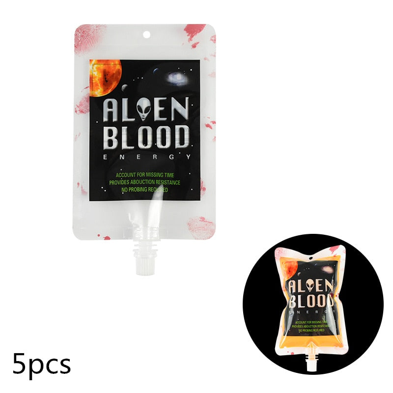 Halloween Blood Bag 400ml PVC Food Grade