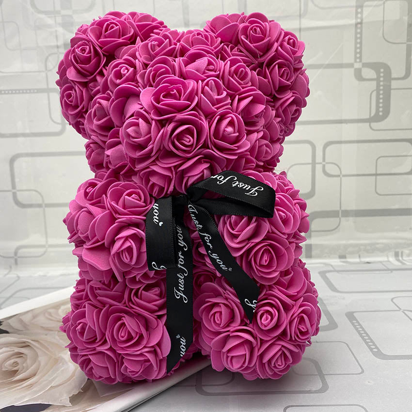 Valentines Day Gift 25cm Red Rose Teddy Bear