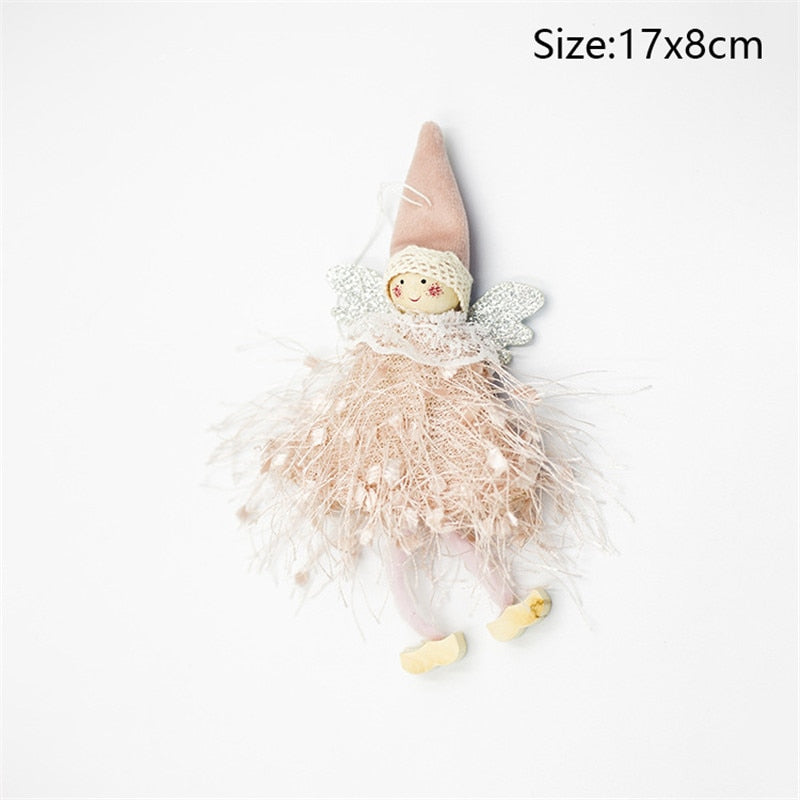 New Year Gifts Cute Angel Ski Dolls