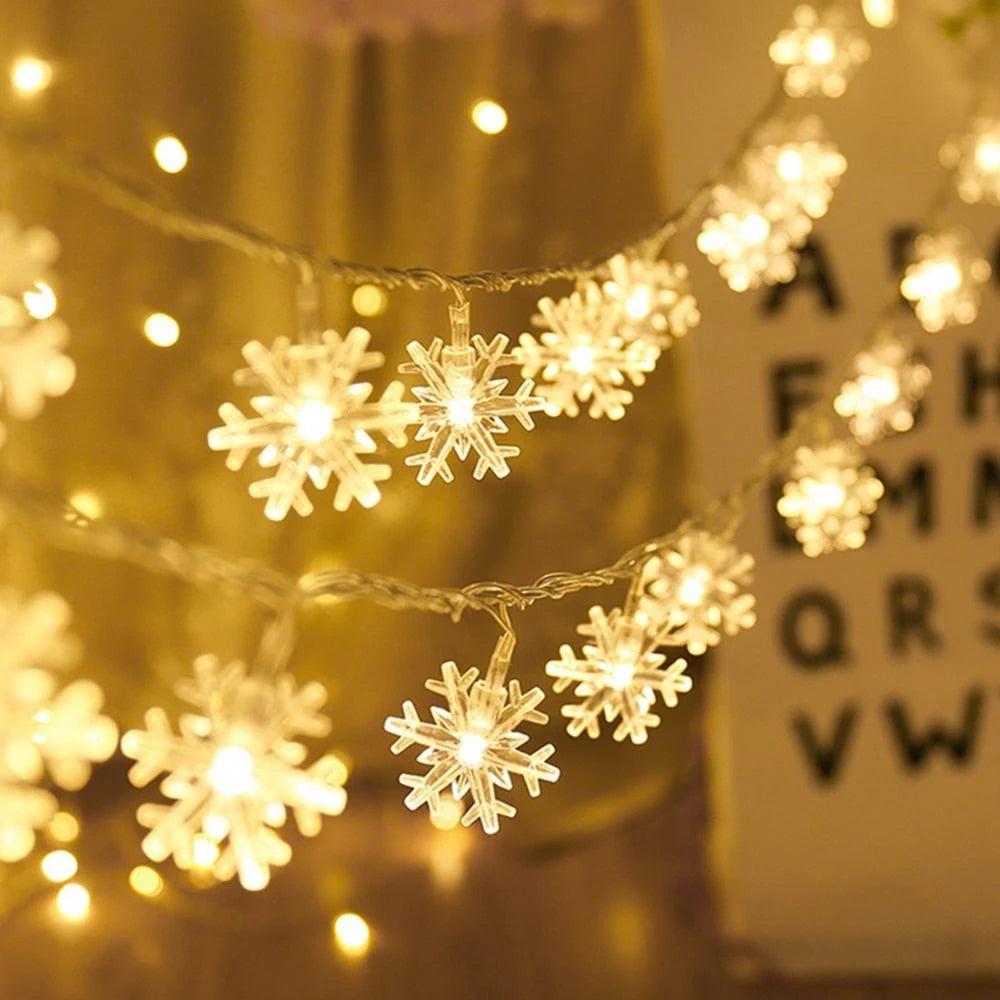 Snowflake LED Light Christmas Decor