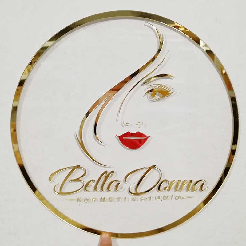 Personalized Beauty Shop Name Logo Custom