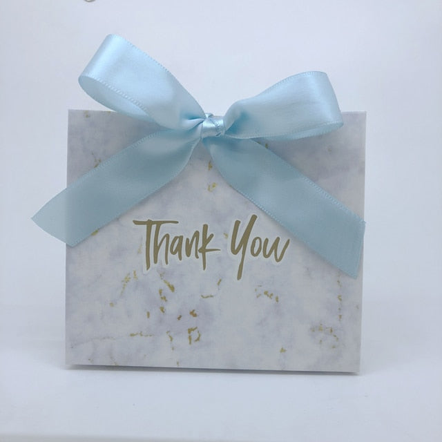 Thank You Party Favor Gift Box wedding candy box