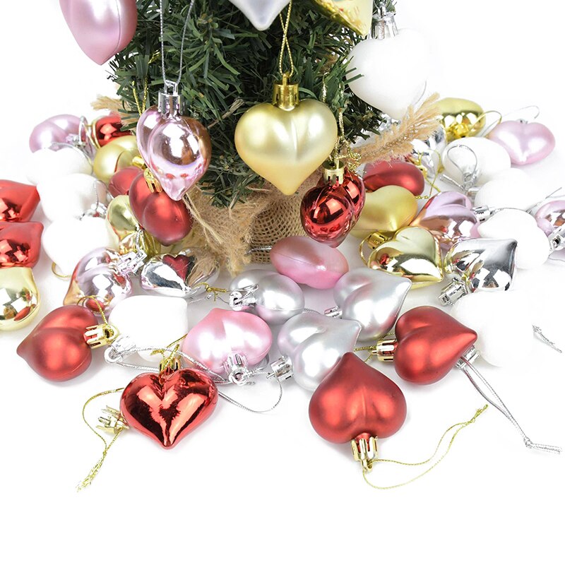 Rose Gold Christmas Balls Decoration