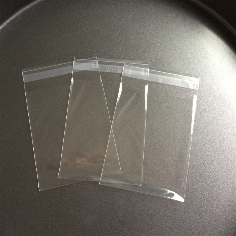 Transparent Cookie Packaging Bags Self-adhesive