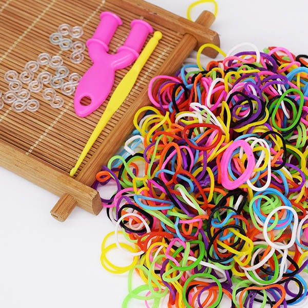 Diy toys rubber bands bracelet for kids