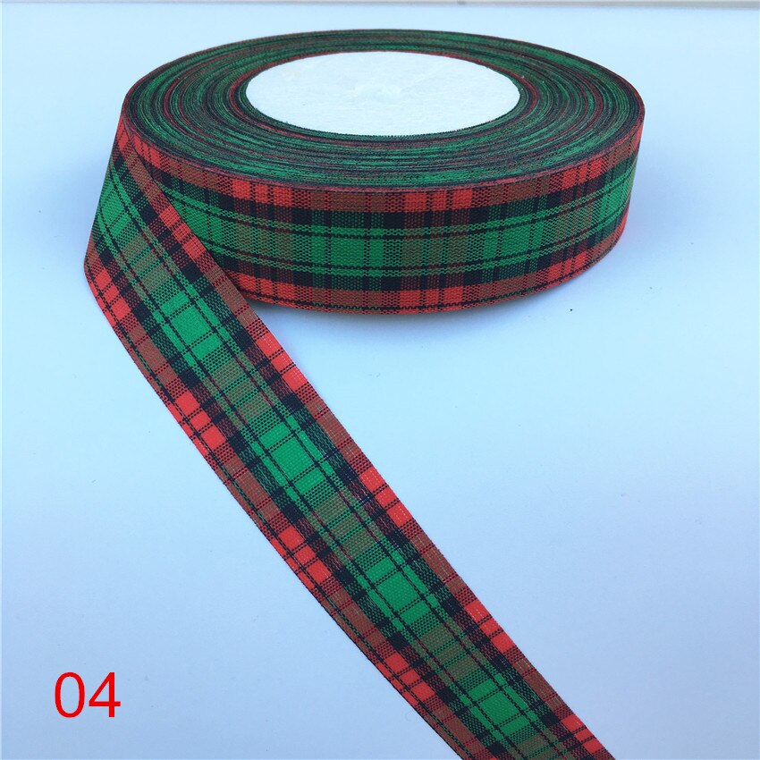 Red Lattice Printing Grosgrain Ribbon Bows