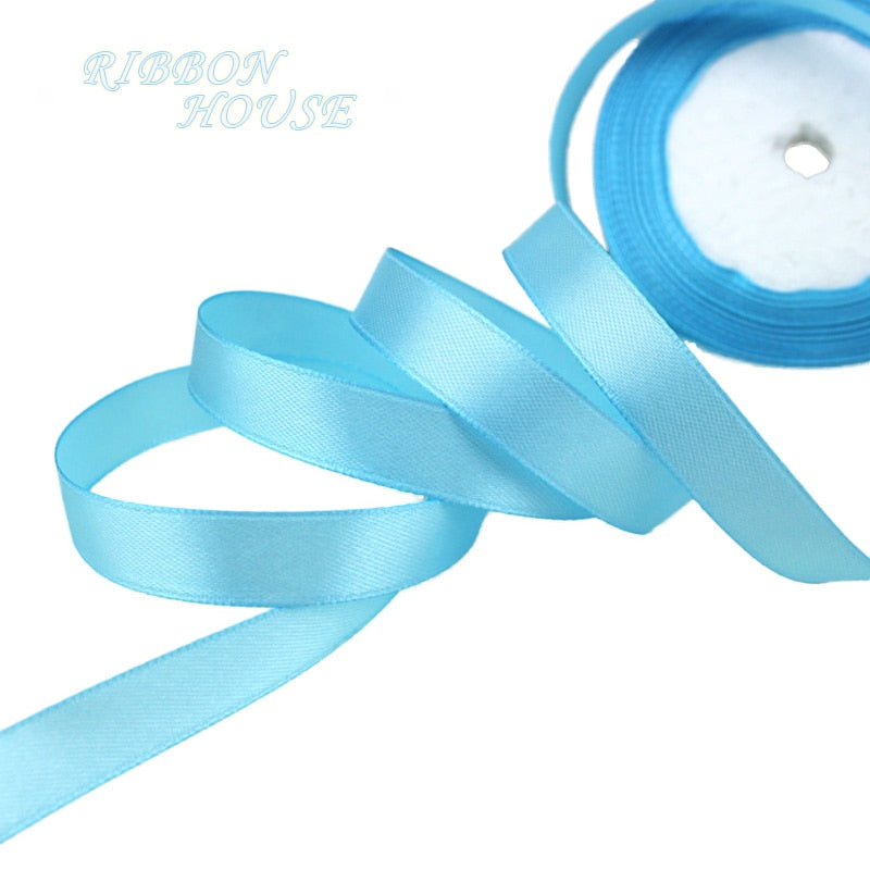 Single Face Satin Ribbon Decoration Gift Christmas Ribbons