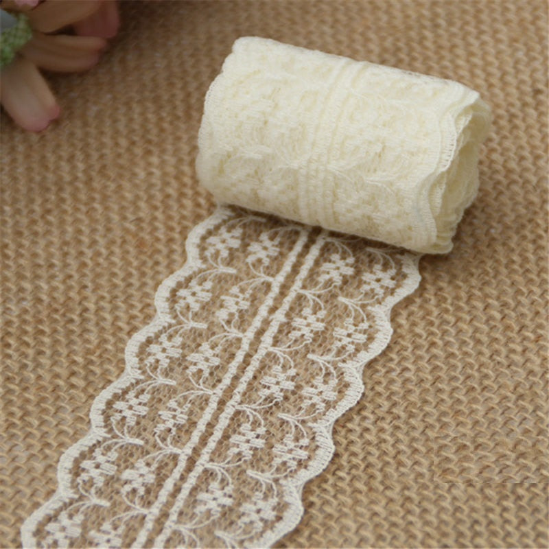 Lace Ribbon Lace Trim Fabric Rustic Handcrafted