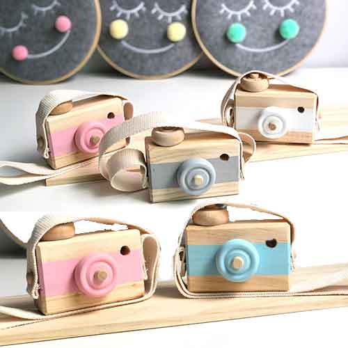 Camera Toys Baby Christmas Wood Gifts