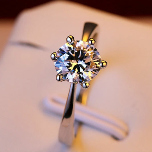 Crystal Rings for Bridal Christmas Gift Women