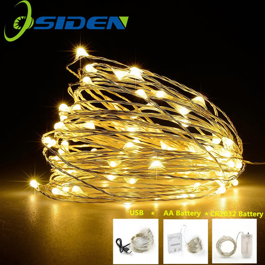 LED String light Wire Warm white Christmas Decoration