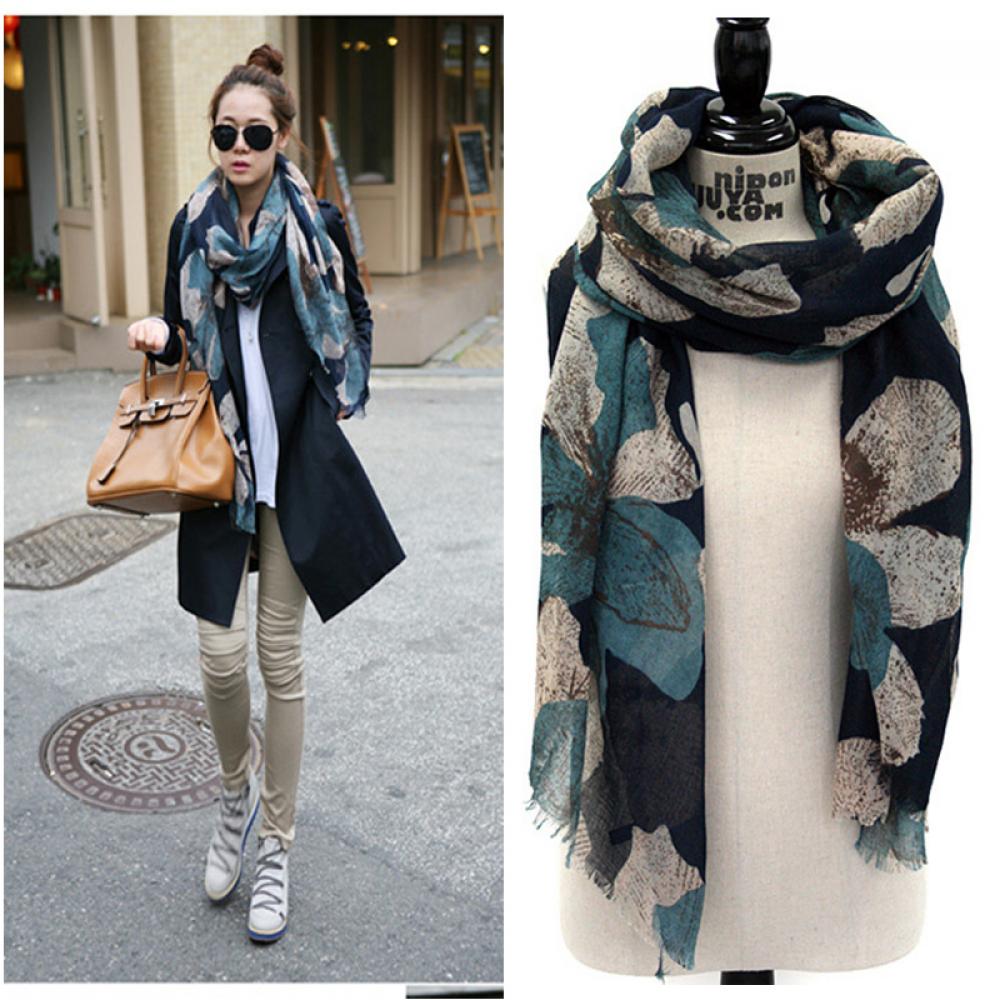 Party Scarves Shawl Elegant Women Lady Vintage