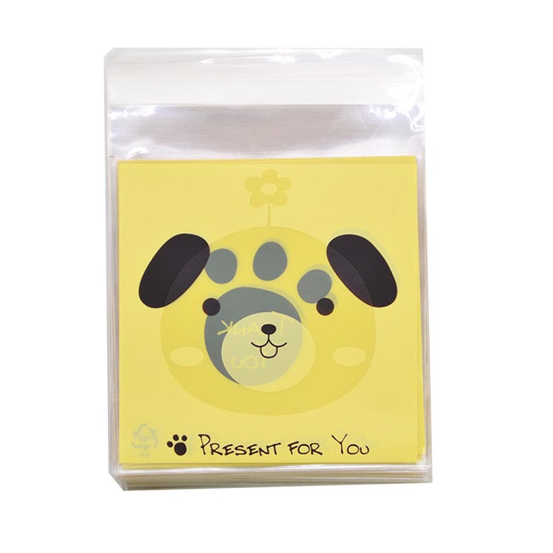 Cute Cartoon Gifts Bags Cookie Packaging