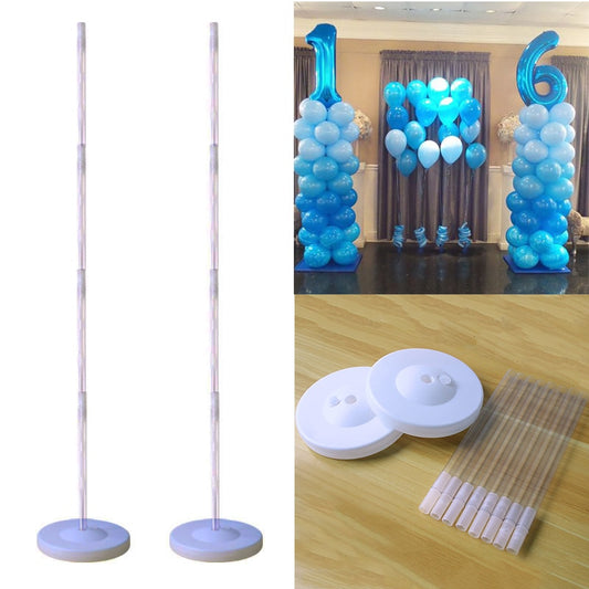Clear Balloon Column Stand Arch Balloons Holder