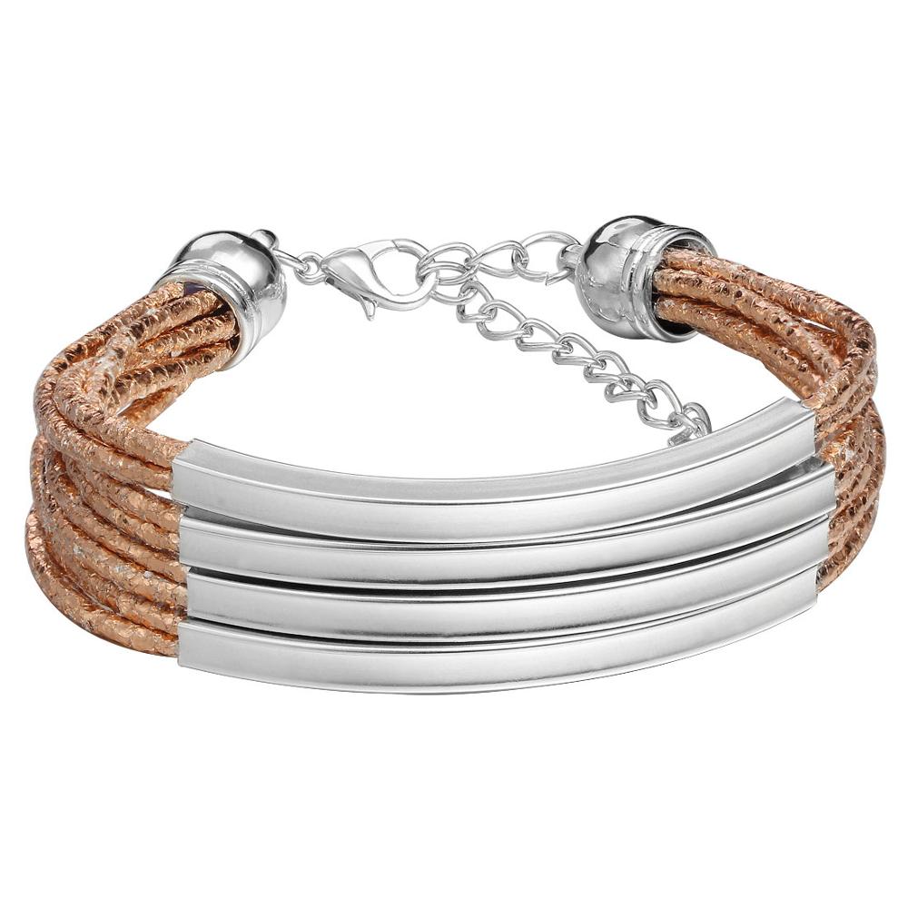 Bohemian Leather Bracelets Slim Strips