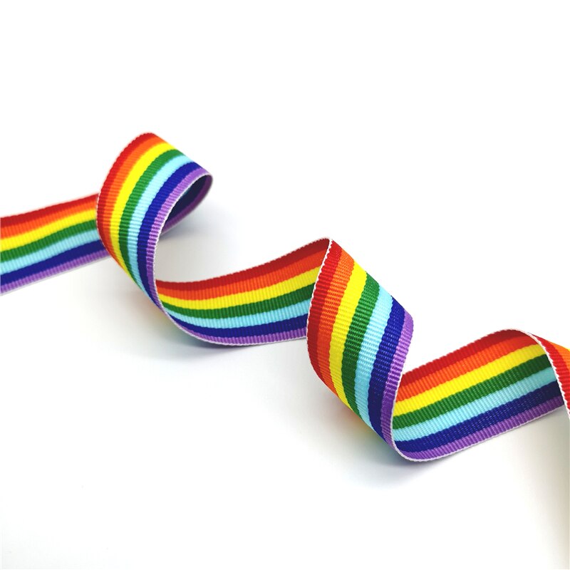 5 yards Beautiful Rainbow Ribbon For Wedding