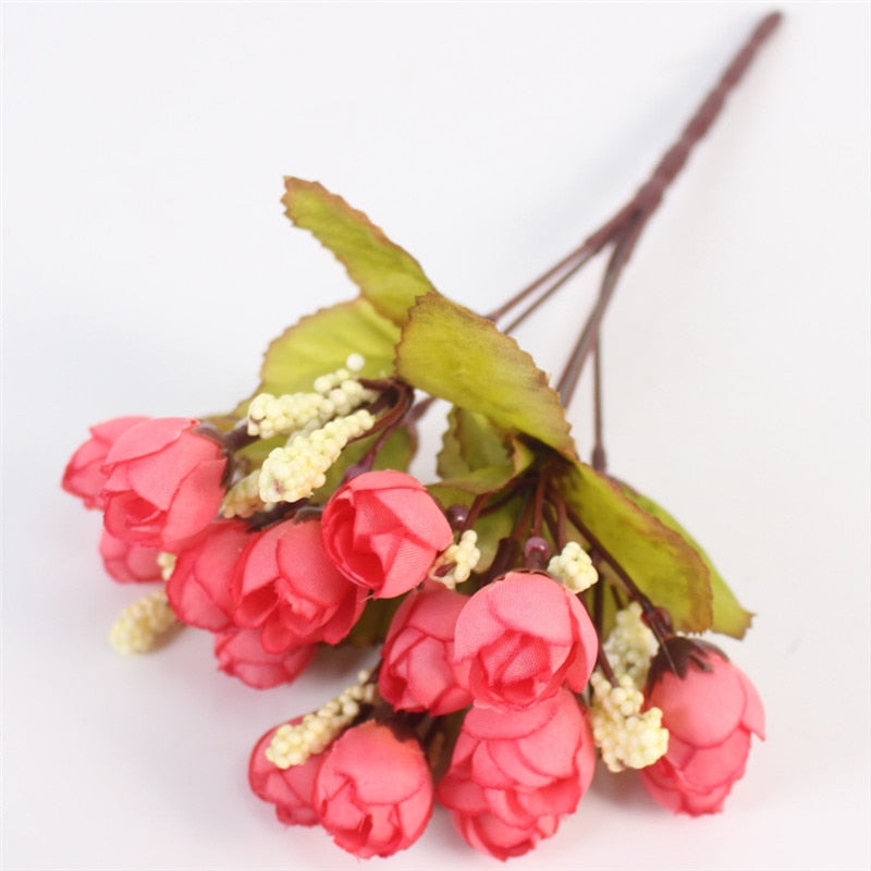 Autumn 15 Heads/Bouquet Small Bud Roses