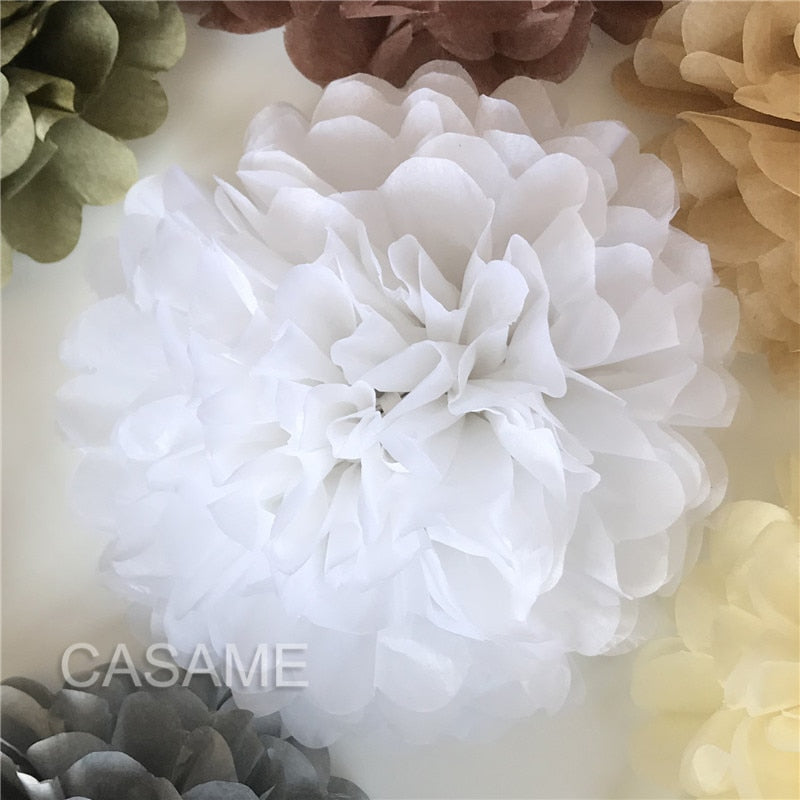 Baby shower decoration Tissue Paper Flowers