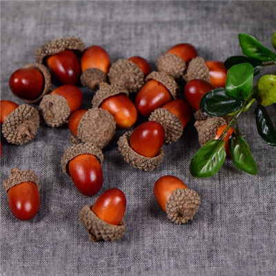 Foam Pine Cones Mini Artificial Fake Berries