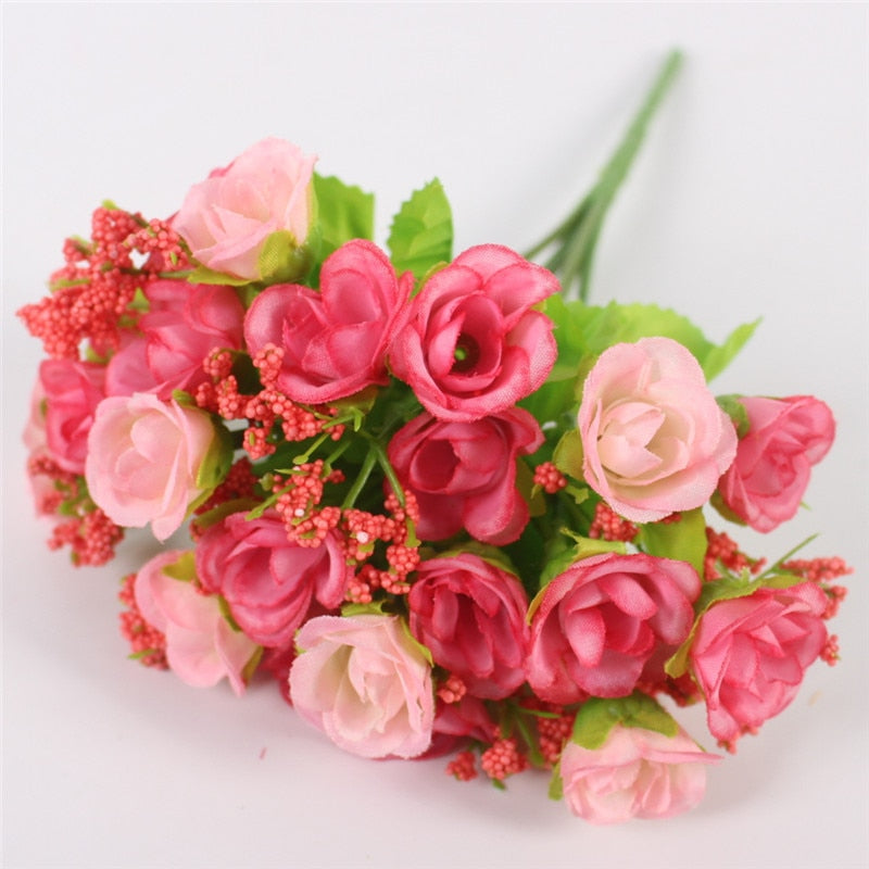 Autumn 15 Heads/Bouquet Small Bud Roses