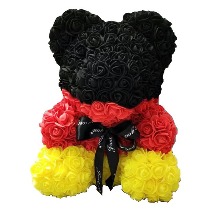 Teddy Rose Bear Artificial Flowers Rose Bear