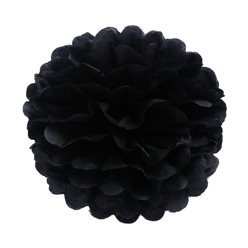 Wedding Decoration 5pcs Pom Poms Tissue Paper