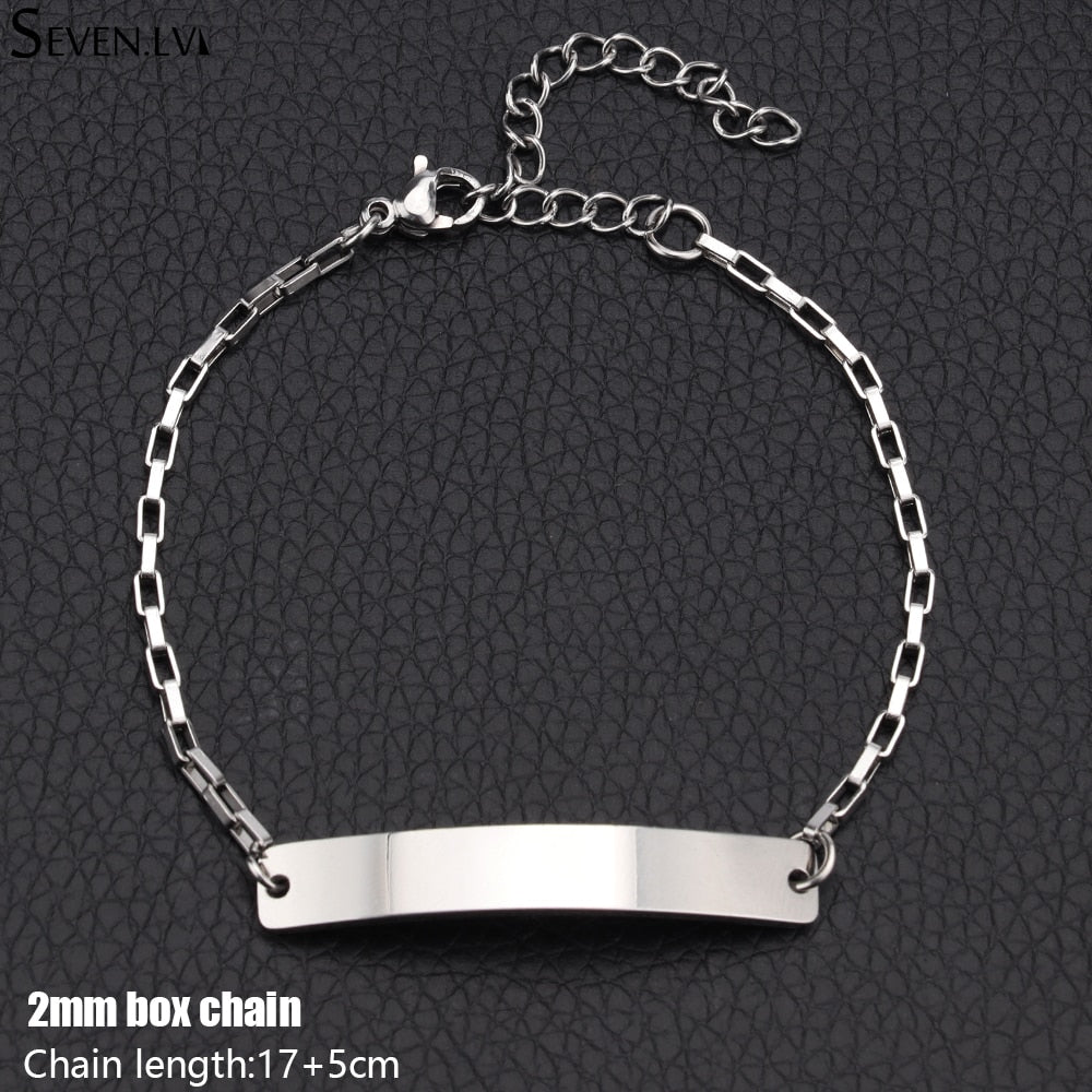 Spotify code music Bracelet Stainless Steel custom name