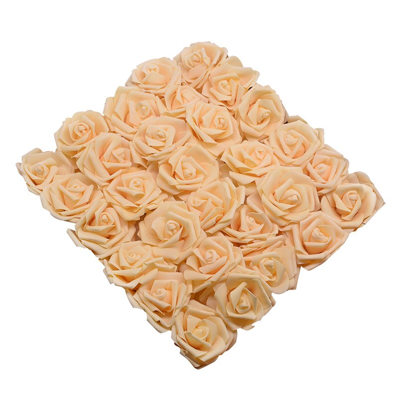 Artificial Flowers PE Foam Rose Fake Flowers Head