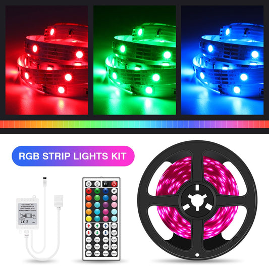 RGB LED Strip Light 5050 Ribbon LED Tape