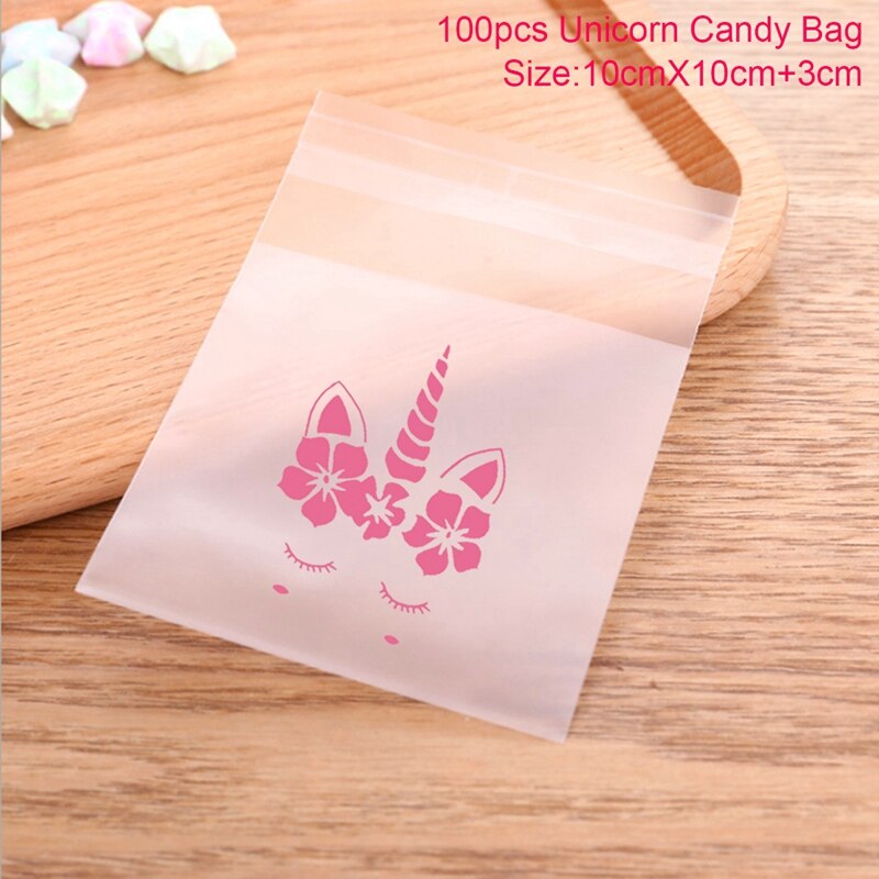 Transparent Plastic Bag Candy Cookie Gift Bag