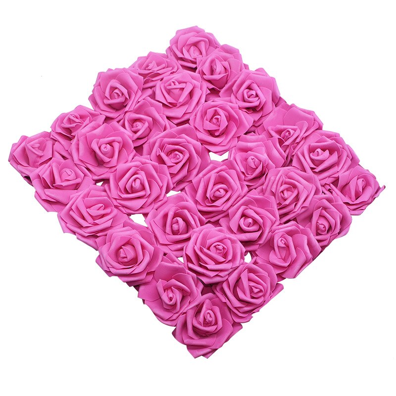 Artificial Flowers PE Foam Rose Fake Flowers Head